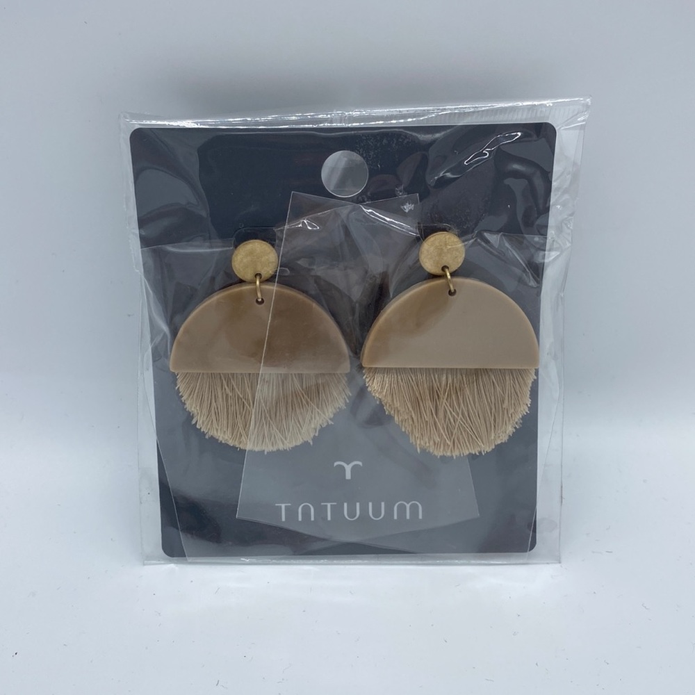 TATUUM Tassel Pendant Earings